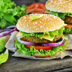 veggie burger